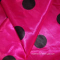 Beautiful and printed satin fabric for wedding dress, fashionable dress and garments